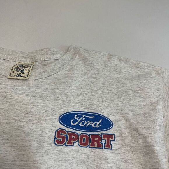 Ford Sport VTG Grey Long Sleeve T-Shirt Size XL - Picture 2 of 8
